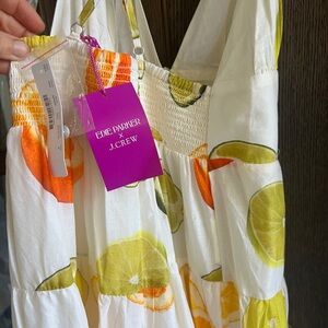 NWT J Crew Edie Parker Citrus Dress